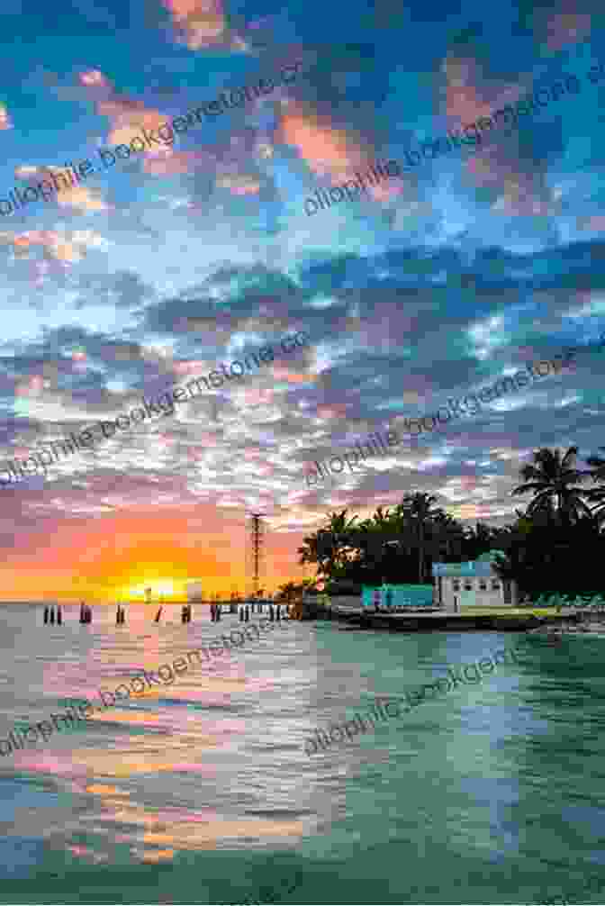 A Breathtaking Sunset Over The Gulf Of Mexico, A Testament To Key West's Natural Splendor. Key West (Images Of Modern America)