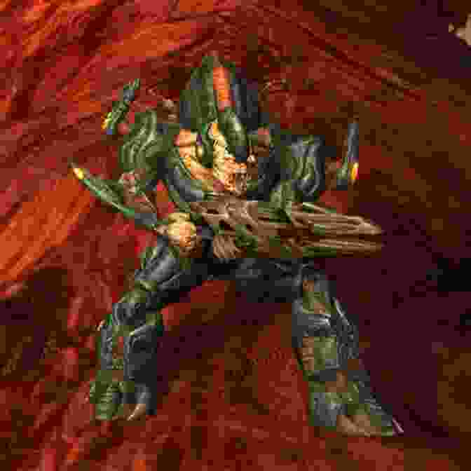A Menacing Thrax Soldier In Full Battle Gear, Armed With A Deadly Plasma Rifle And Exoskeleton Battle For New Canaan The Orion War 1 3 (The Orion War Collection 1)