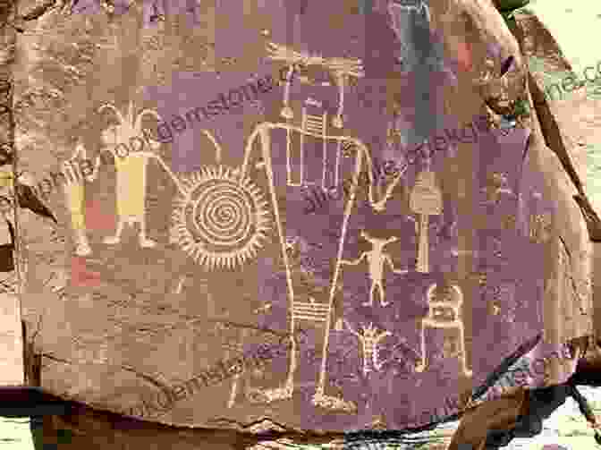 A Pictograph Depicting A Human Figure On A Rock Surface Indian Rock Art Of The Columbia Plateau (Samuel And Althea Stroum Books)