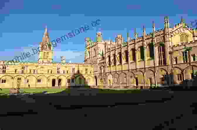 A Splendid Panorama Of Christ Church College, A Magnificent Architectural Masterpiece That Epitomizes Oxford's Rich Heritage City Of Oxford Through Time