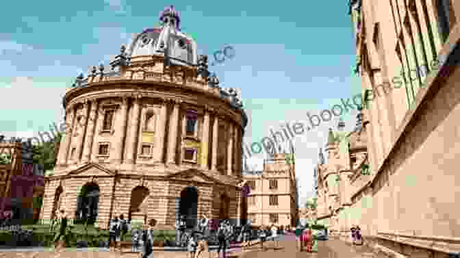 A Vibrant Portrayal Of Students Strolling Through Oxford, Symbolizing The City's Enduring Role As A Hub Of Education And Intellectual Pursuit City Of Oxford Through Time