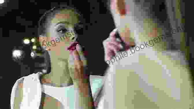 A Woman Applying Makeup To Her Face. SENSE N STYLE MAGAZINE: Issue No 6