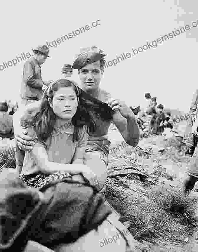 A Young American Serviceman And A Japanese Woman Share A Tender Moment Amidst The Horrors Of War. Jayhawk: Love Loss Liberation And Terror Over The Pacific
