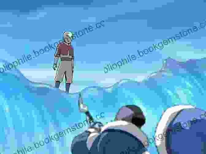 Aang, Katara, Sokka, And Toph Standing In Front Of The Northern Water Tribe. Avatar: The Last Airbender North And South Part One (Avatar: The Last Airbender: North And South 1)