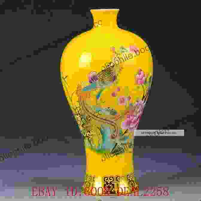Finely Painted Phoenix On Ceramic Vase, Symbol Of Beauty And Good Fortune Chinese Animal Designs (Dover Pictorial Archive)