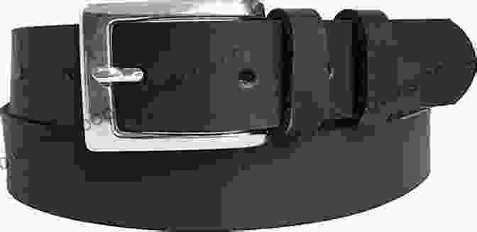 Image Of A Black Leather Belt With A Silver Buckle The Leathercraft Handbook: 20 Unique Projects For Complete Beginners