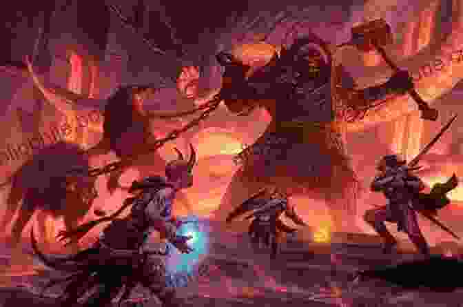 Image Of A Fierce Battle Raging Within A Dungeon, With Monsters And Adventurers Clashing In A Chaotic Melee. Station Cores Complete Compilation: A Dungeon Core Epic 1 Through 5