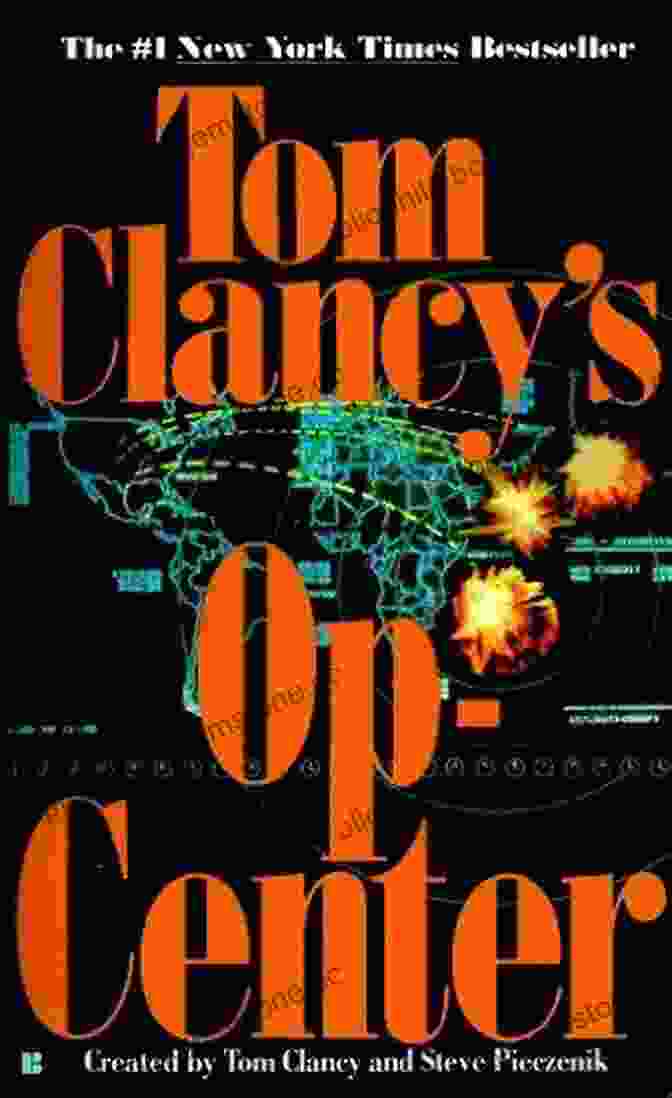 Op Center Book Cover Featuring A Group Of Soldiers In A High Tech Command Center Mirror Image: Op Center 02 (Tom Clancy S Op Center 2)