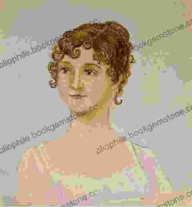 Portrait Of Jane Austen, A Young Woman With Dark Hair And A White Dress Jane Austen At Home: A Biography