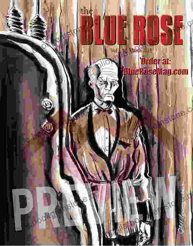The Blue Rose Magazine Issue 07 Cover Featuring A Painting Of A Blue Rose By Frida Kahlo The Blue Rose Magazine: Issue #07