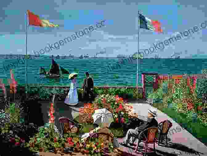 The Terrace At Sainte Adresse By Claude Monet 130 Claude Monet Paintings John Seed