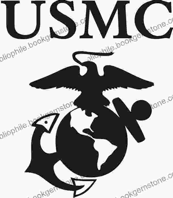 The United Federation Marine Corps Logo, A Black Eagle With The Words 'United Federation Marine Corps' Written Below It Behind Enemy Lines: A United Federation Marine Corps Novel
